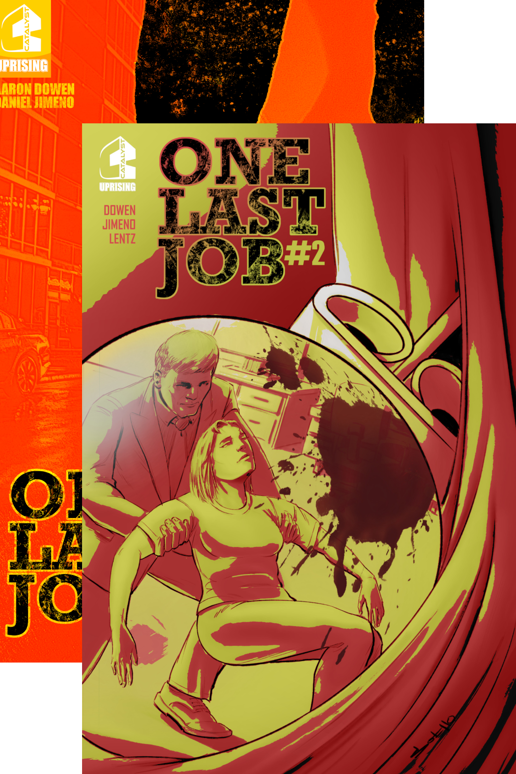One Last Job 1 and 2 Cover Images